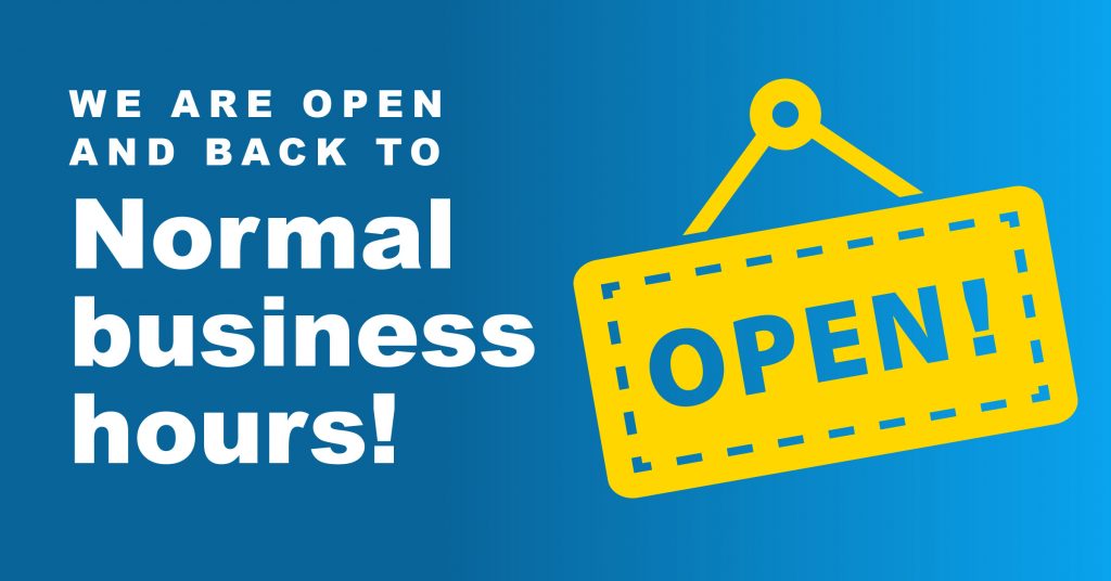 SCTelcom Is Open and Back To Normal Business Hours - SCTelcom